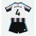 Newcastle United Sven Botman #4 Dětské Oblečení Domácí Dres 2026-27 Krátkým Rukávem (+ trenýrky)